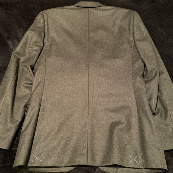 J. Crew Ludlow Jacket Vitale Barberis Wool Charcoal 36S - Picture 3 of 7